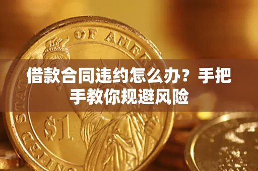 北京借款合同违约怎么办？手把手教你规避风险