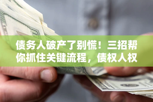 北京债务人破产了别慌！三招帮你抓住关键流程，债权人权益不再缩水