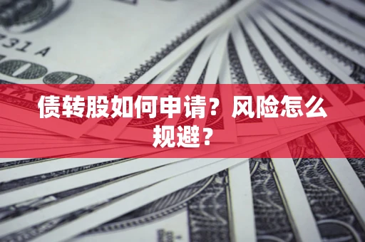北京债转股如何申请？风险怎么规避？